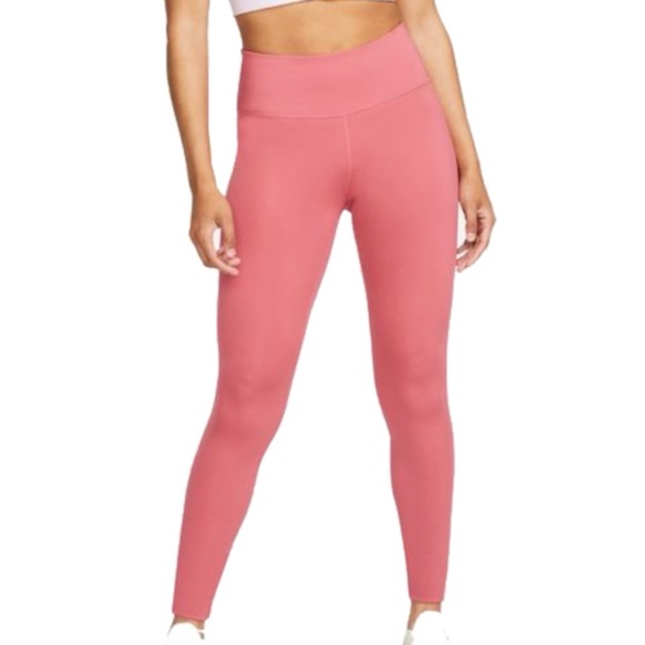 Nike Training Leggings Pink - Picture 1 of 11